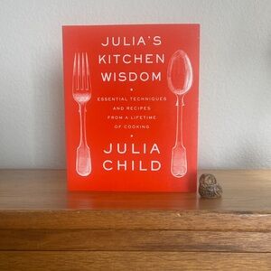 's Kitchen Wisdom Cookbook - Vibrant Red Cover